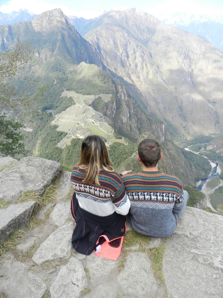 Machu Picchu dall'alto
