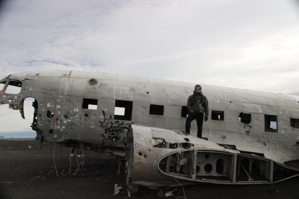 wrecked plane